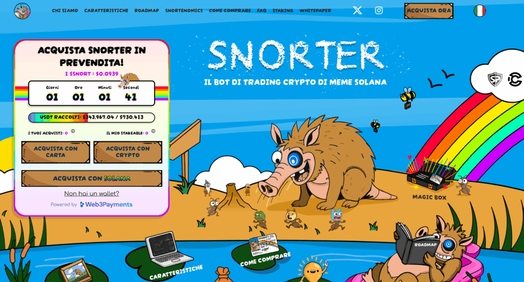 previsioni snorter - home