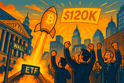 Bitcoin Nuovo Record: Oltre i 120.000 $ Grazie agli ETF