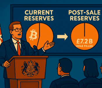 Gran Bretagna (UK): Valuta la Vendita del suo Tesoro di 7 Miliardi in Bitcoin per Ridurre il Deficit