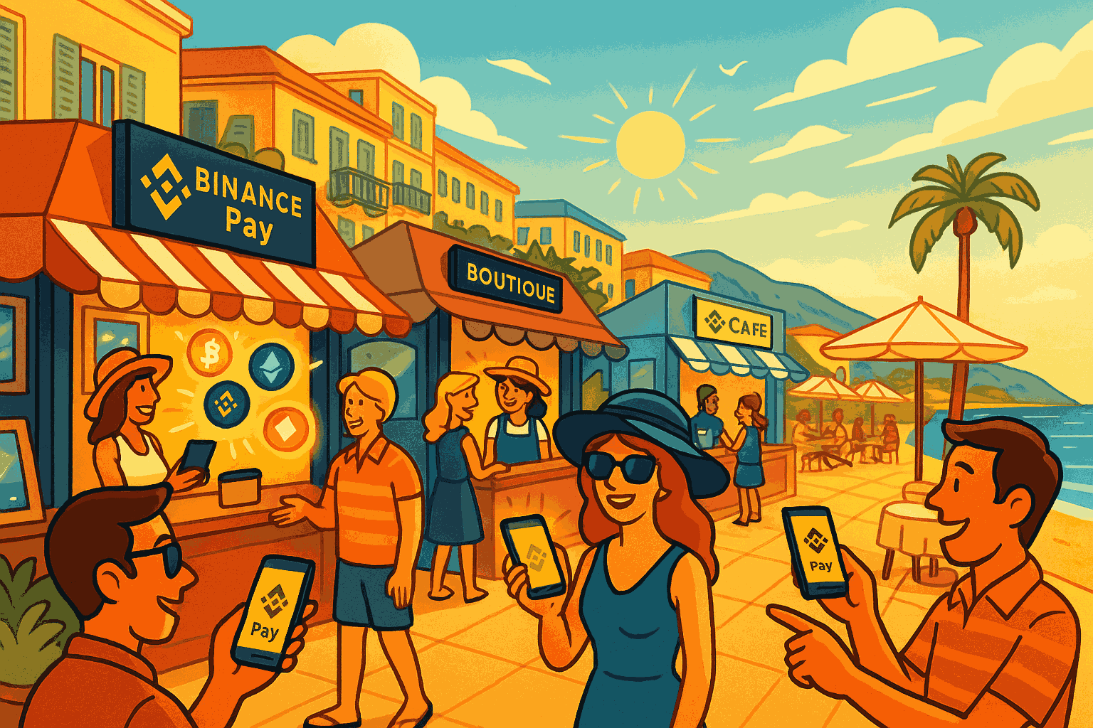 Binance Pay Francia: Puoi Pagare in Stablecoin nei Negozi sulla Riviera