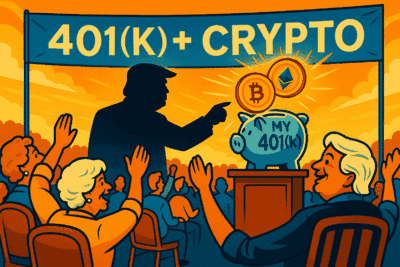 Pensioni USA: Trump Spinge Bitcoin, Oro e Fondi Privati nei 401(k)
