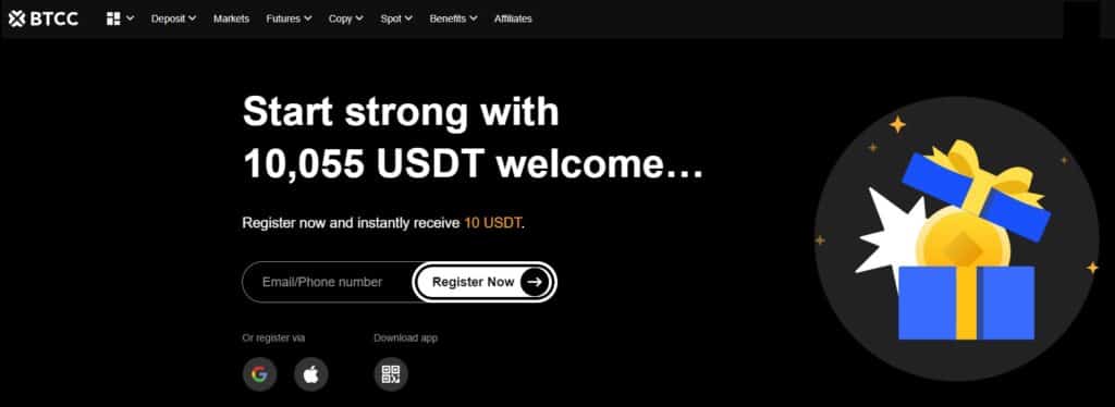 BTCC aiuta i nuovi traders a muoversi nel mondo crypto, proponendo incentivi di vari livelli sulla base delle proprie attività