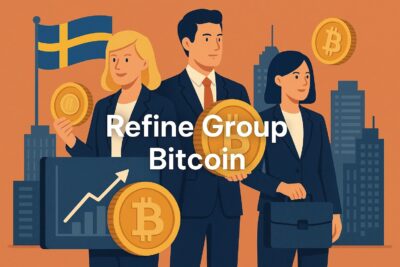 Il gruppo svedese Refine punta sul Bitcoin: tesoreria da 1 milione di dollari e nuova divisione “Digital Assets”