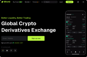 Bitunix - futures e servizi finanziari decentralizzati senza KYC