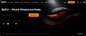 BloFin - ampia selezione di meme coin per acquisti no KYC