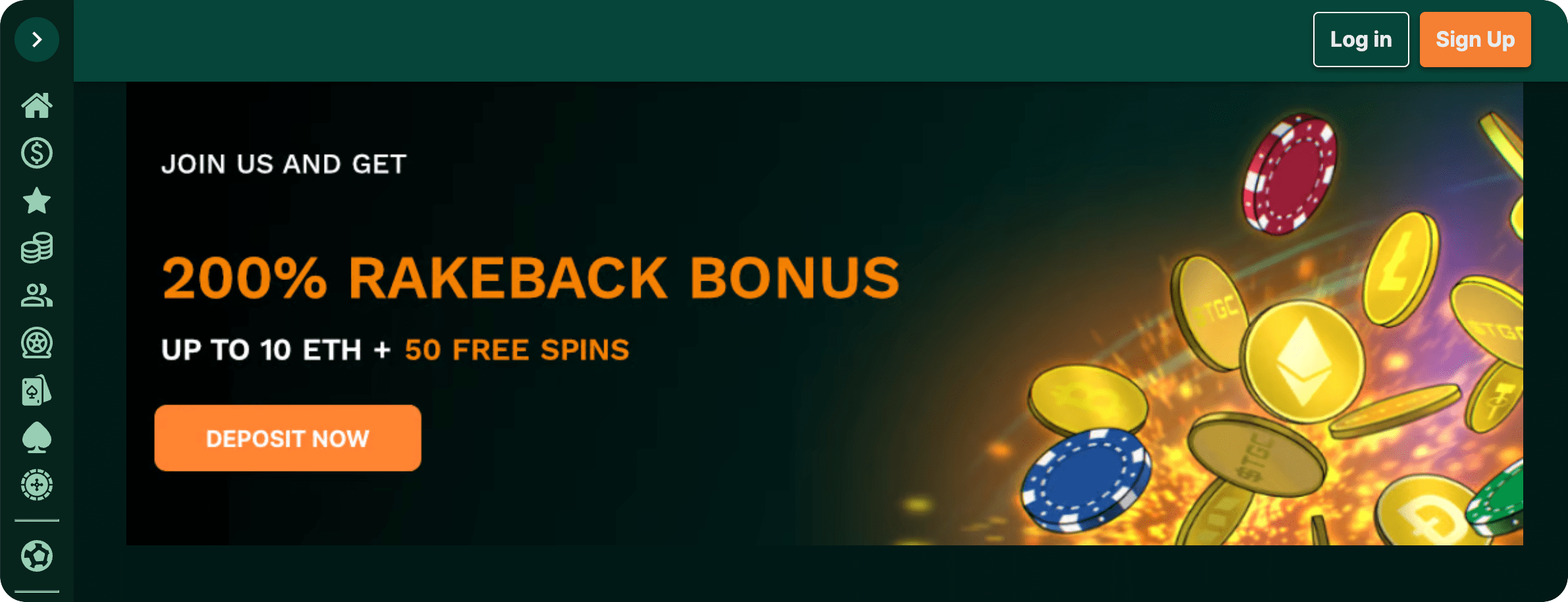 TG.Casino - piattaforma con ampio supporto a Telegram