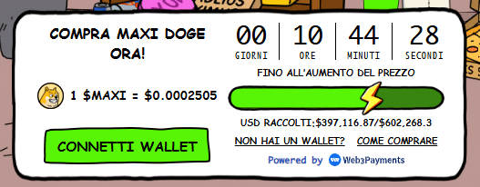 comprare maxi doge - tutorial 2