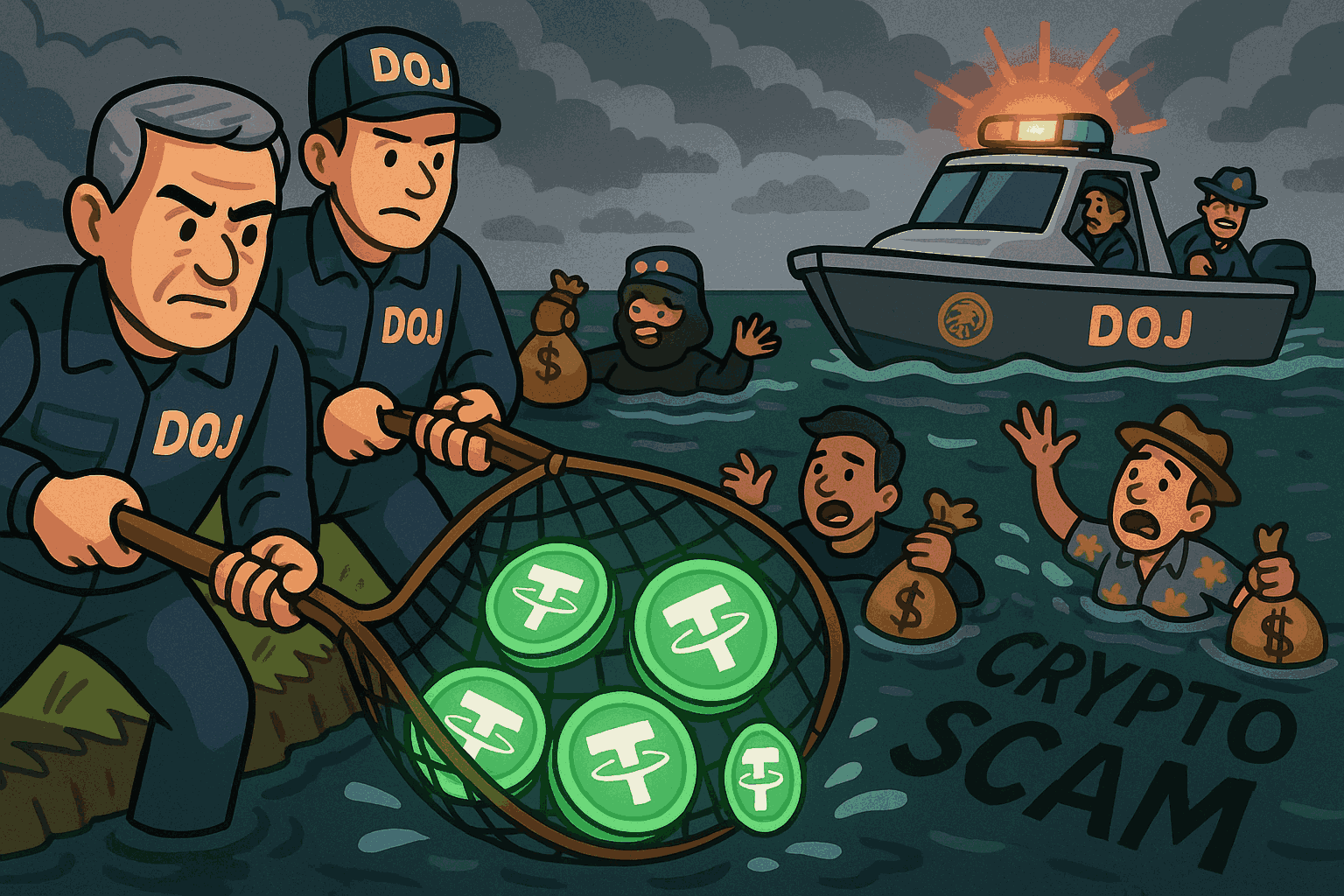 Gli Stati Uniti Cercano Di Recuperare 12 Milioni Di USDT Legati A Una Truffa Sugli Investimenti In Criptovalute