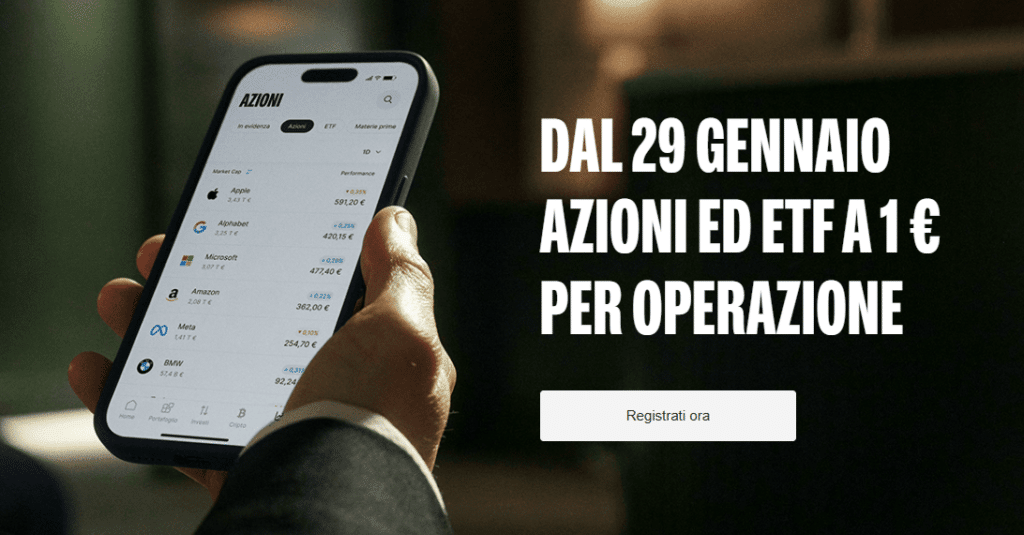 Recensione Bitpanda - Azioni ed ETF