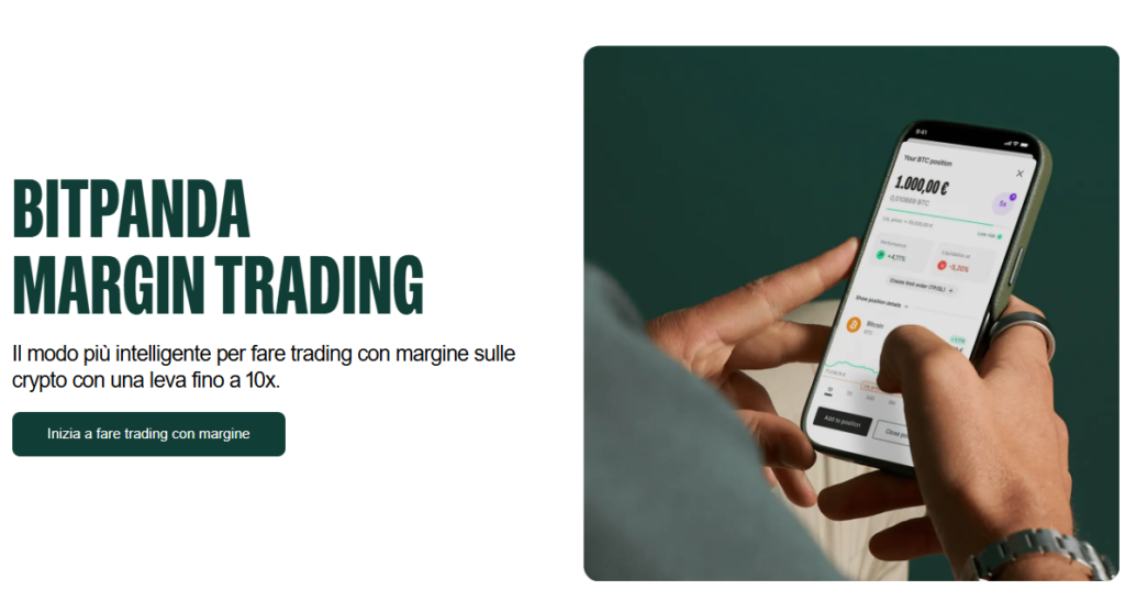 Recensione Bitpanda - Margin trading