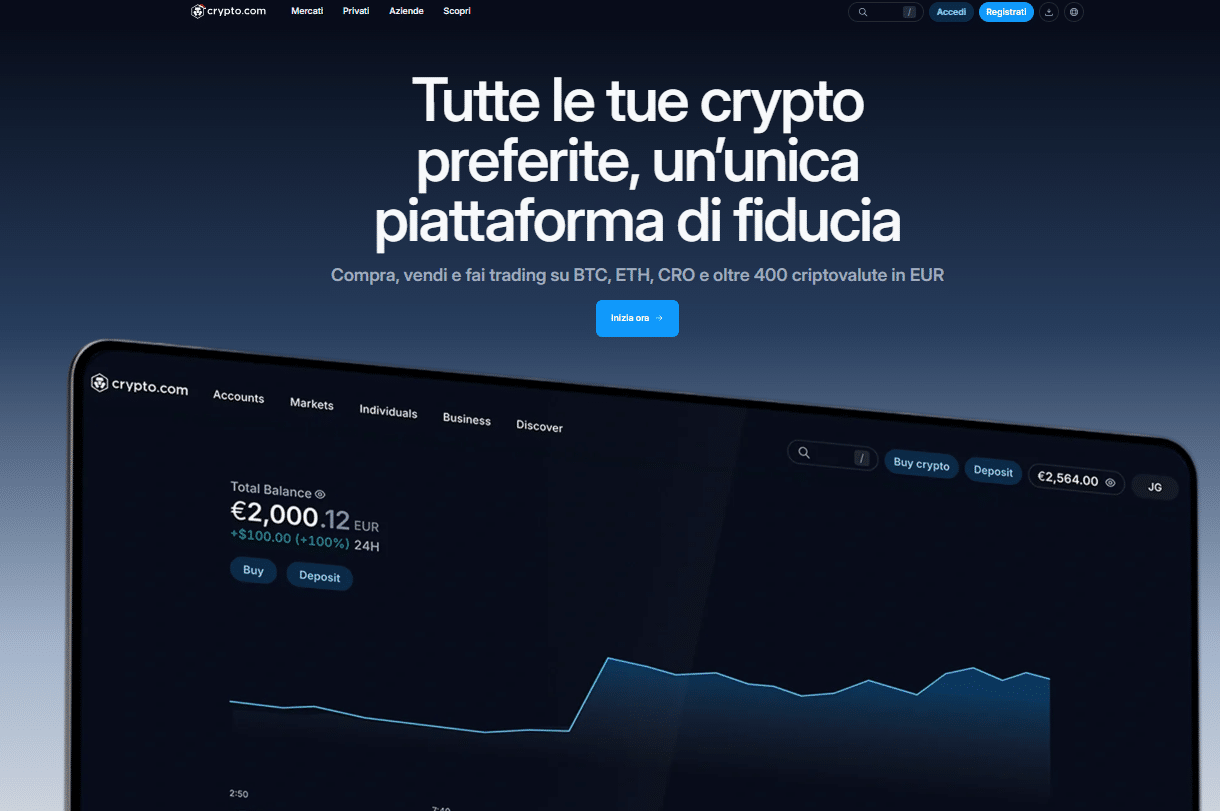 Crypto.com Recensione 2026: Pro, Contro e Costi