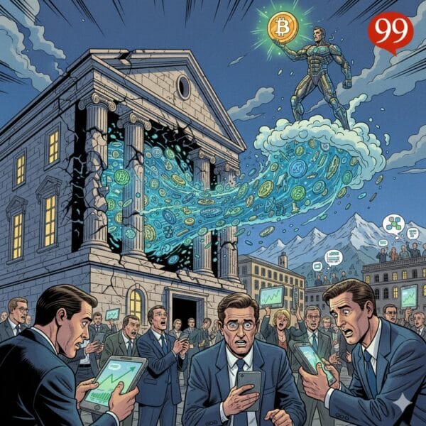 Mercato Crypto oggi, 23 Gennaio 2026: Una banca non regge un prelievo da 14 miliardi! Cosa insegna Davos al settore crypto