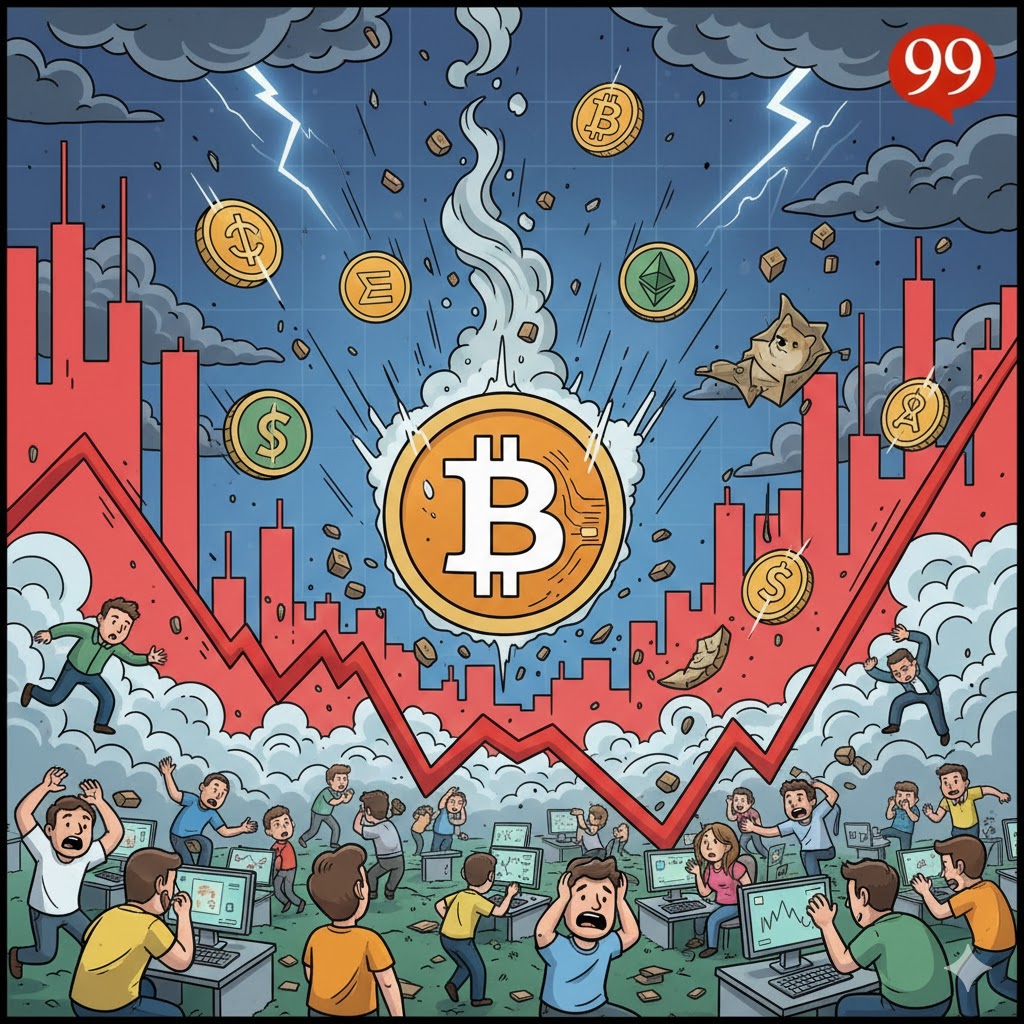 Mercato crypto in calo – Bitcoin apre la settimana in rosso e crolla a 86.000$