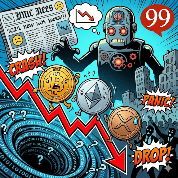 BTC USD, ETH e XRP in movimento: perché le notizie sull’IA scuotono il mercato crypto?