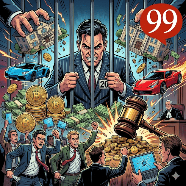 CEO di una società crypto condannato a 20 anni per una frode Ponzi in Bitcoin da 200 milioni $