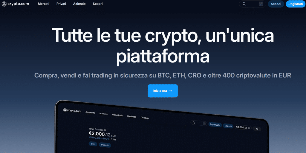 Migliori exchange crypto - Crypto-com