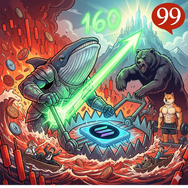 SOL a 76$, ma le whale potrebbero puntare su un rimbalzo a 160$ dopo il crollo del 40%