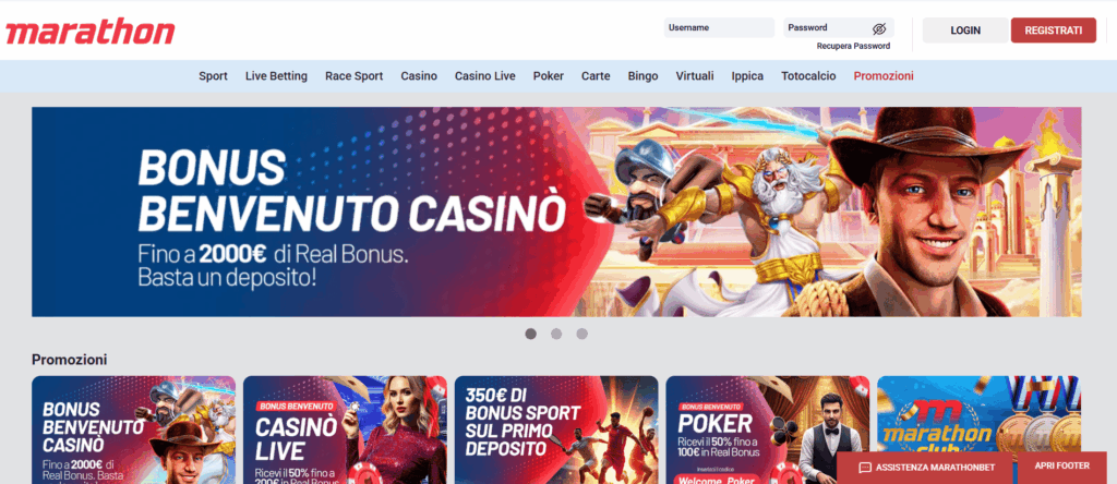 nuovi casino online - marathon