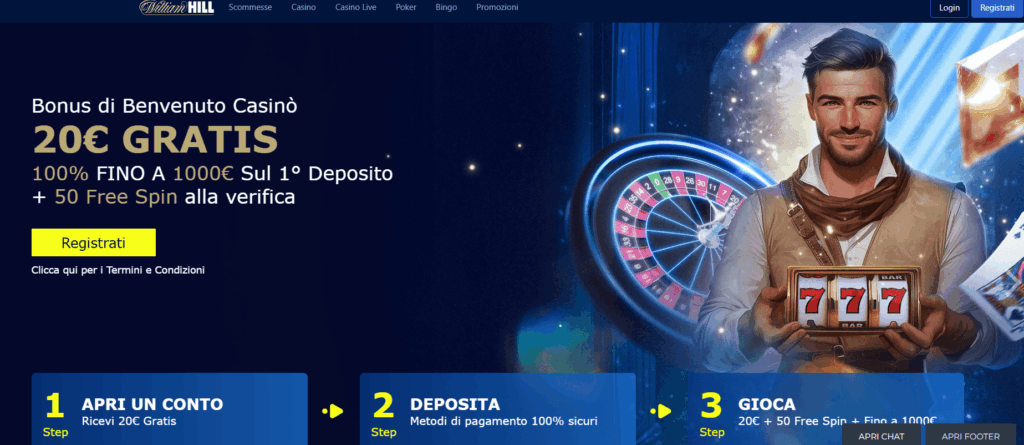 nuovi casino online - william hill