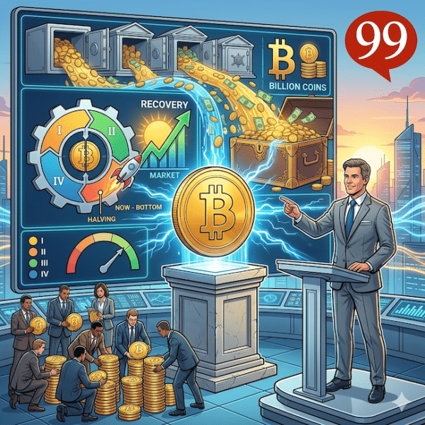Il CEO di VanEck ritiene che il fondo di Bitcoin sia stato raggiunto: ciclo quadriennale e afflussi di ETF da 1,1 miliardi $ indicano la ripresa