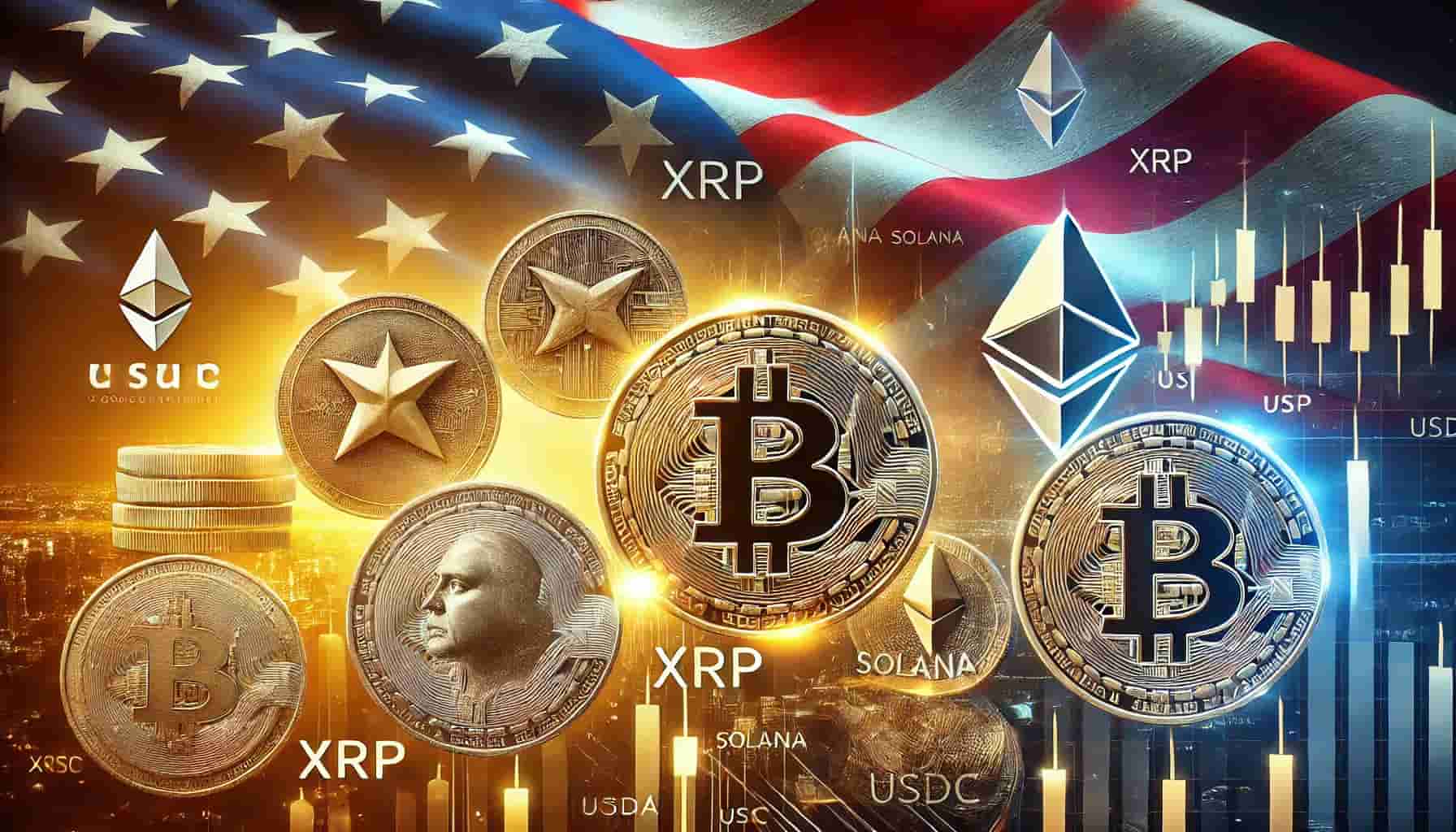 米国発の仮想通貨、トランプ新政権下で注目のアルトコイン