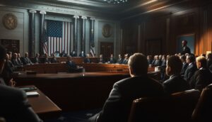 アメリカの会議の様子