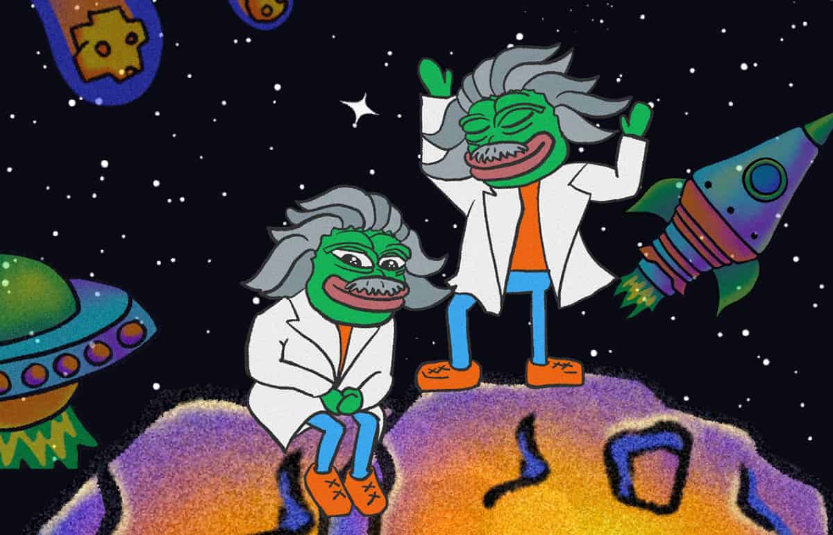 Solaxyのカエルのキャラクター2人