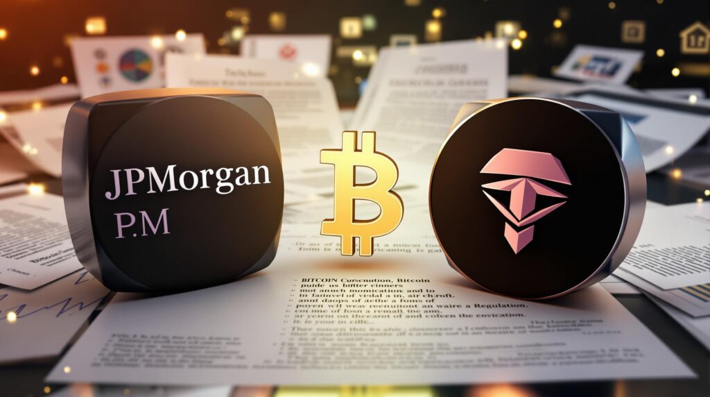 JPモルガン、テザーにビットコイン売却を提案か｜仮想通貨投資への影響を懸念