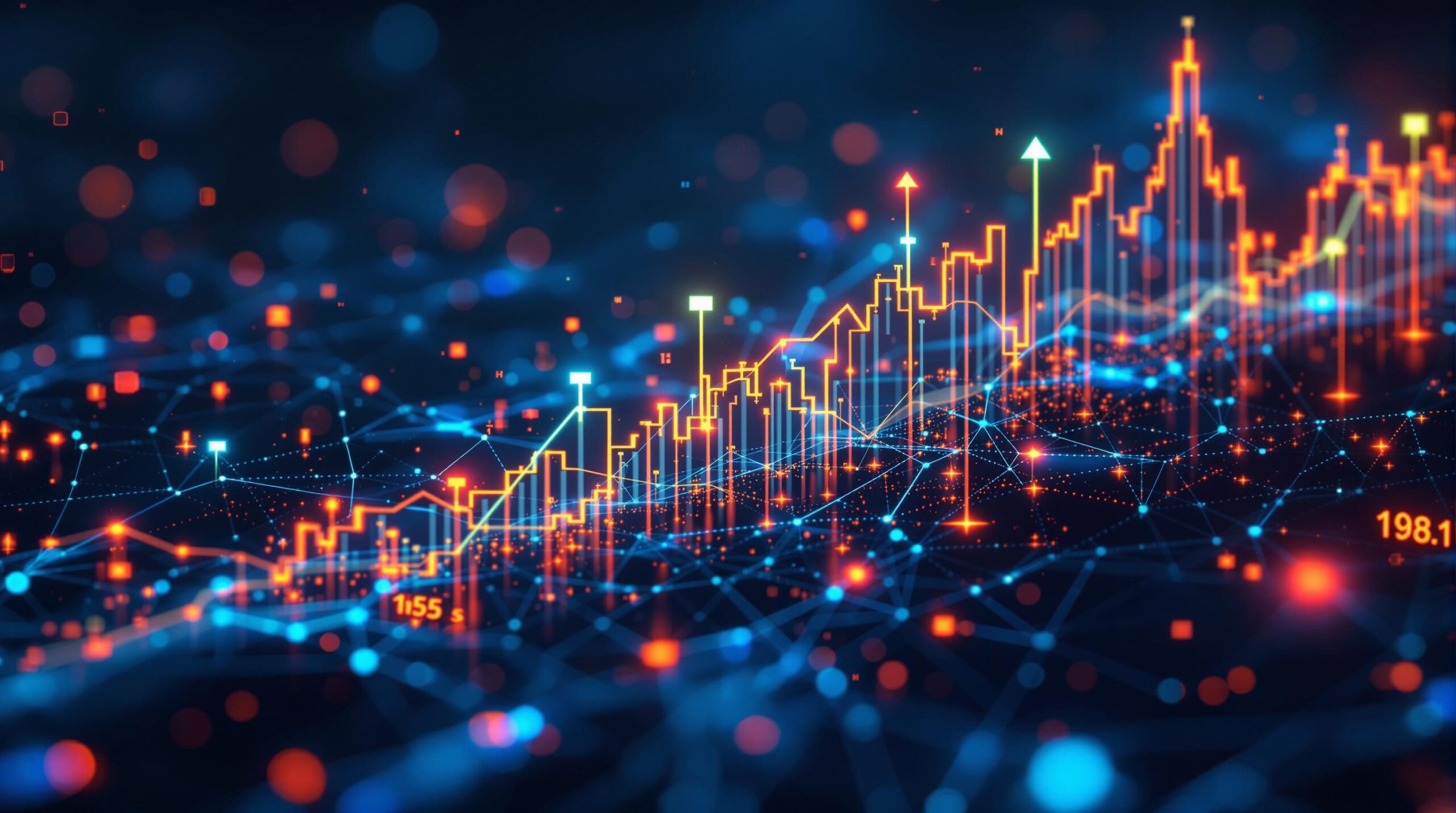 AI予測による仮想通貨価格チャートのビジュアライゼーション