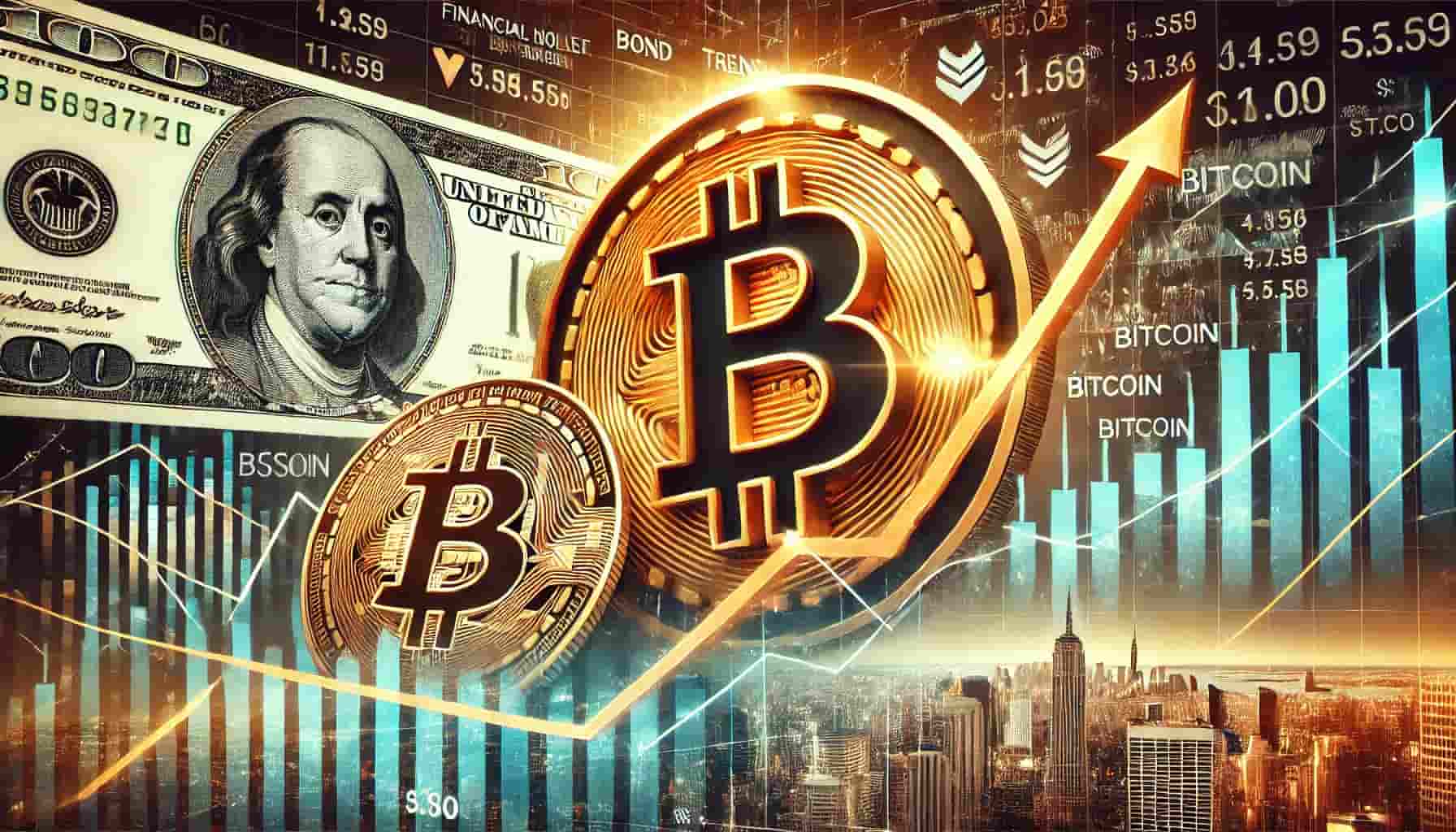 US dollar plunge powers Bitcoin