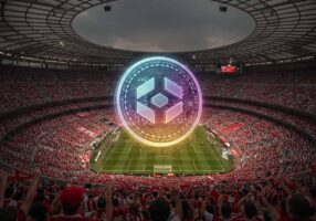 仮想通貨とサッカースタジアム