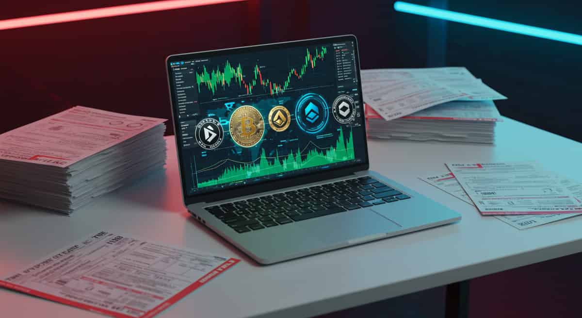 仮想通貨 税金 ばれない　仮想通貨とノートパソコン