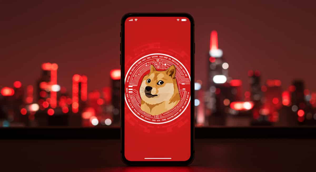 Dogecoinと夜景