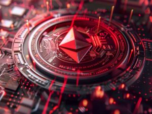 仮想通貨ICO-赤いイーサリアムコイン