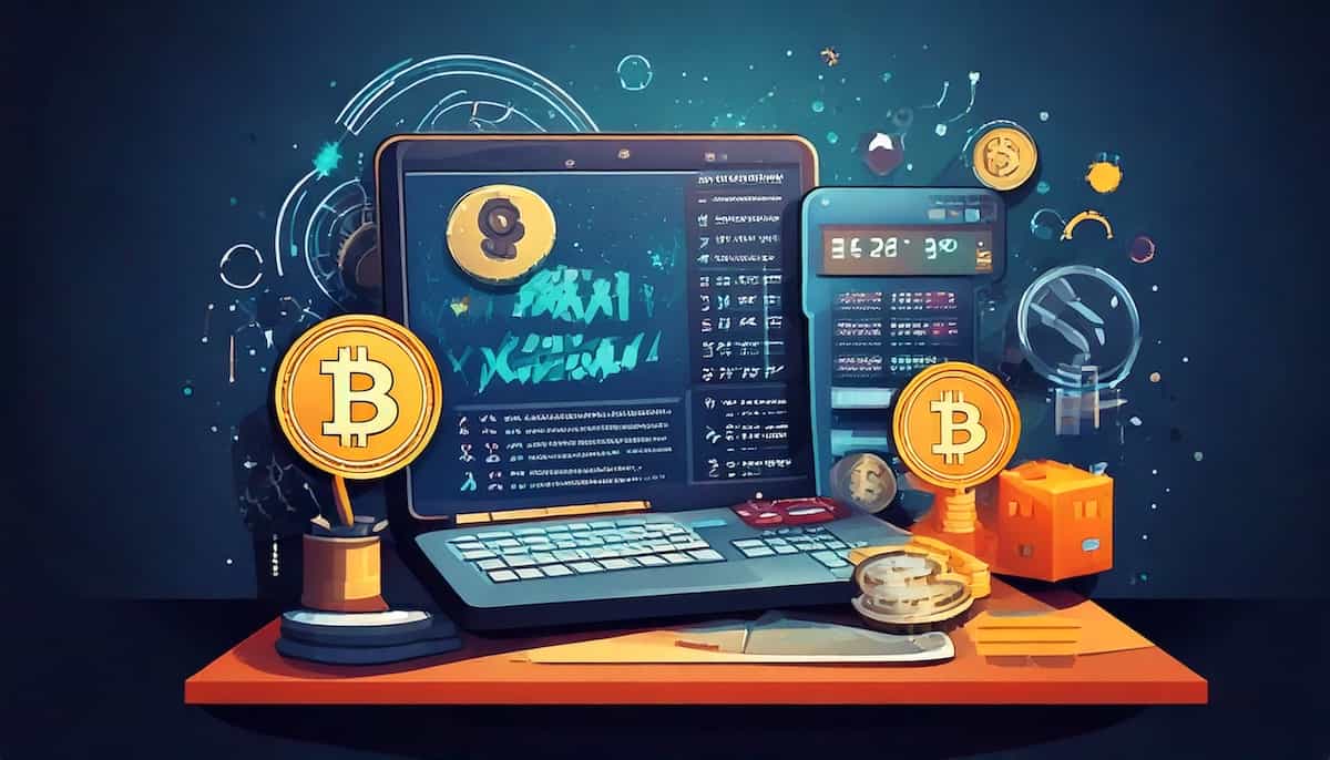 ビットコイン（仮想通貨）の税率-仮想通貨とデスクとソフトウェア