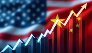 アメリカと中国の株価が上昇