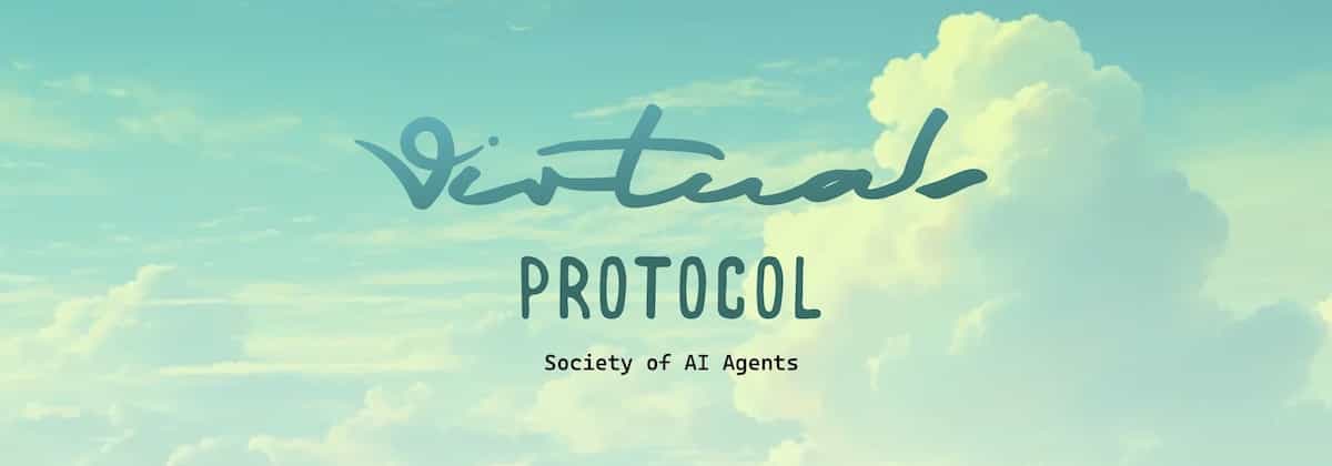 AIエージェント仮想通貨-Virtuals Protocol（VIRTUAL）の公式サイトファーストビュー