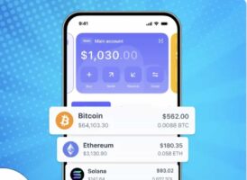 best wallet tokenの価格予想-スマホに画面に映っている