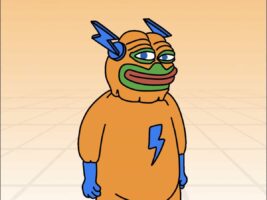 bitcoin hyperのキャラクターが立っている