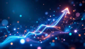 SEC新体制下でのアルトコインとSolaxy （SOLX） の成長可能性を示す未来的イメージ