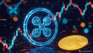 想通貨XRPが他のコインより目立っているイメージ