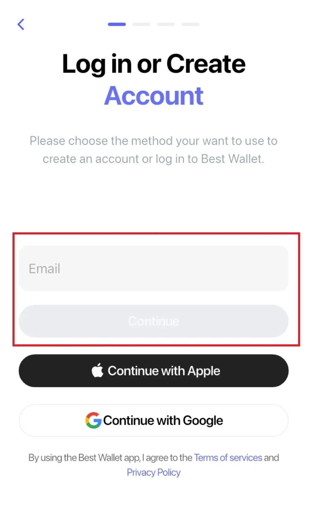 BestWalletinstall画面②