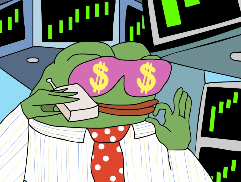 ビットコイン反落の中、WEPEが68％急騰で注目集まる