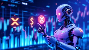 AIが2025年にXRPやSolanaを凌ぐと予測する新しい仮想通貨が登場。その驚異的な潜在能力と将来性を解説する。