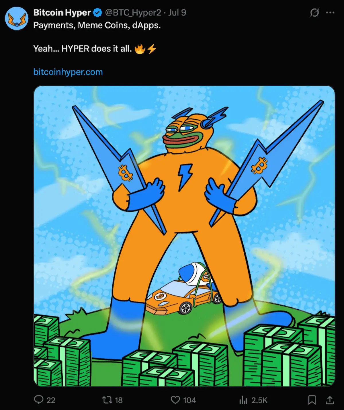 BTC-Bitcoin-Hyper-公式Xポスト