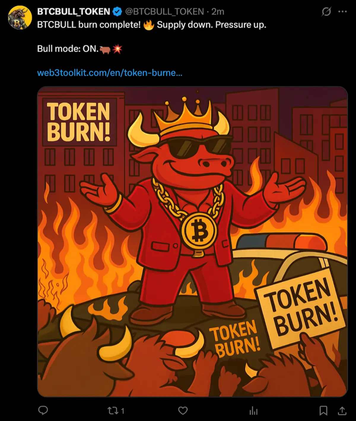BTC-Bull-公式Xのポスト 
