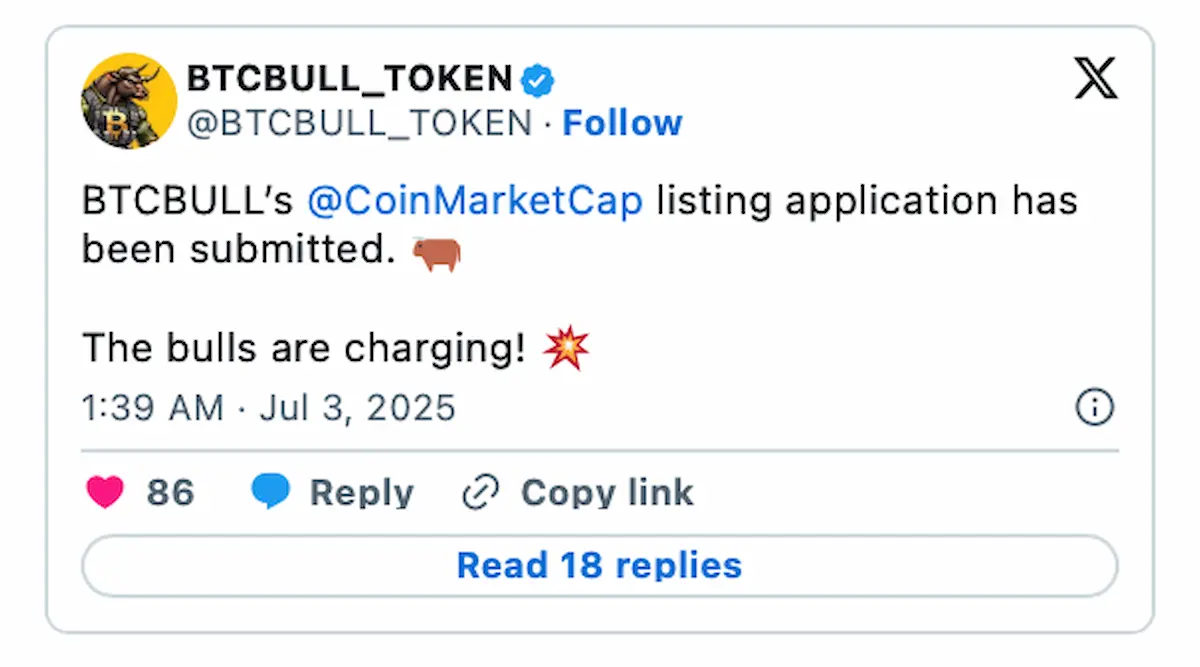BTC-Bull-公式Xのポスト 
