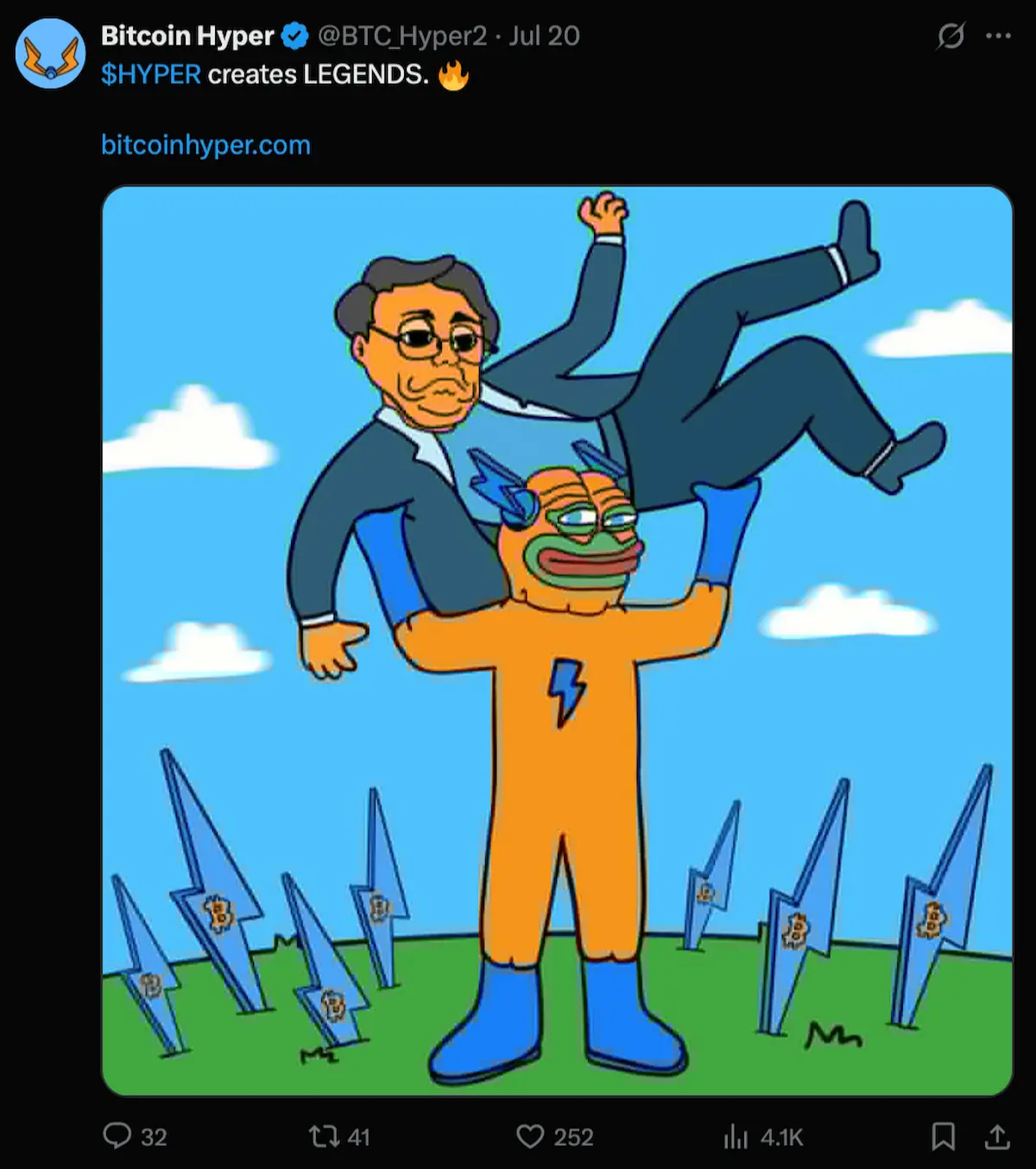 Bitcoin Hyper450万ドル突破、HYPERに資金流入加速