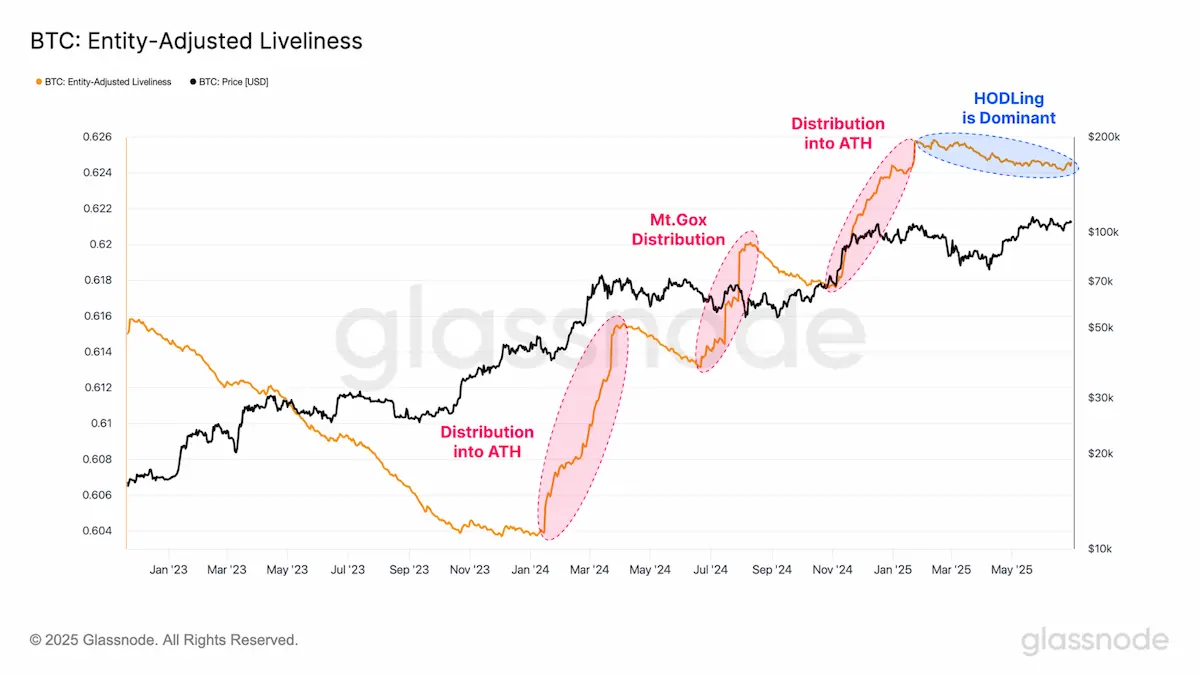 Bitcoin-Token-HYPER-entity-adjusted livelinessのチャート