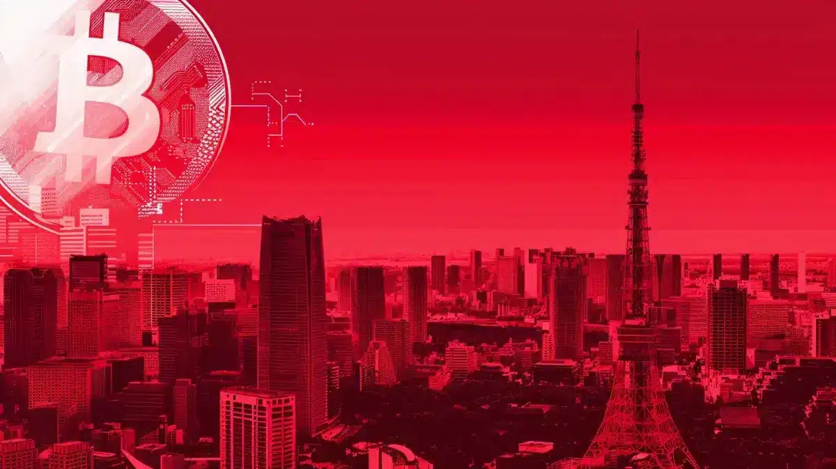 ビットコイン関連株-赤い街とビットコイン